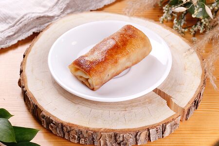 Блины с творогом