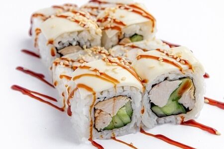 Ролл Сырный с курицей 