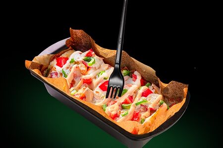 Ланч-бокс Бургер-бекон