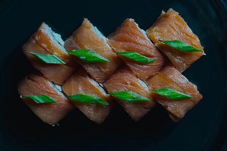 Филадельфия с копченным лососем