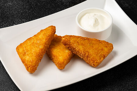 Хашбраун со сметаной