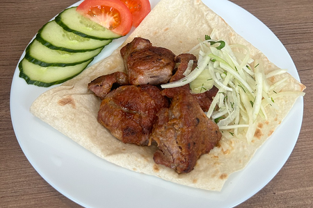 Шашлык из свиной шейки