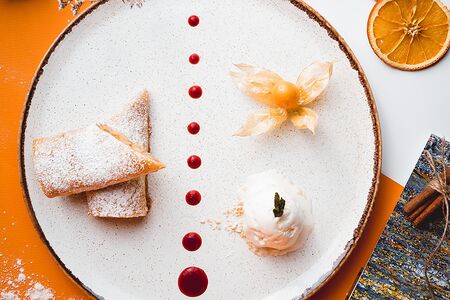 Штрудель яблочный