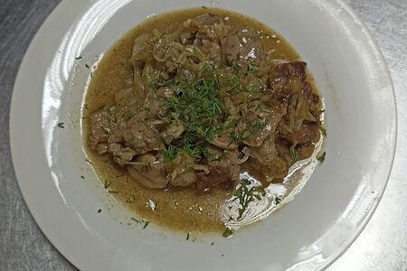 Куриные желудочки