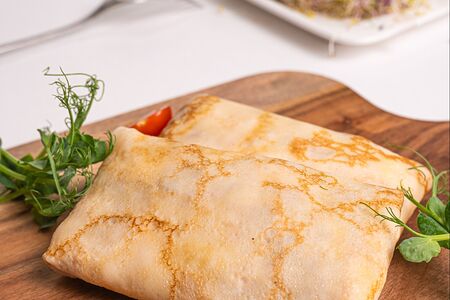 Блинчик с творогом 