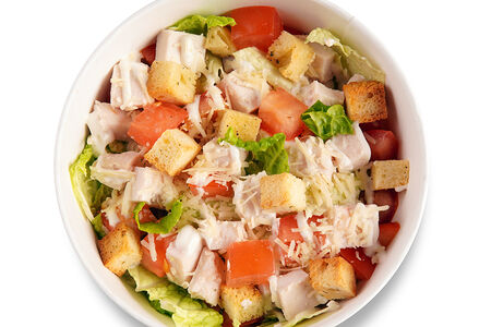 Салат Цезарь с курицей