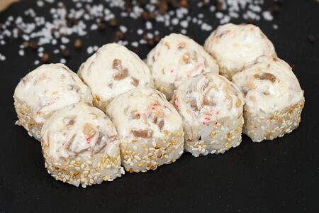 Окава с лососем