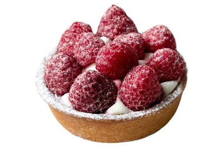 Малиновая тарталетка