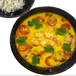 Суп Карри с креветками