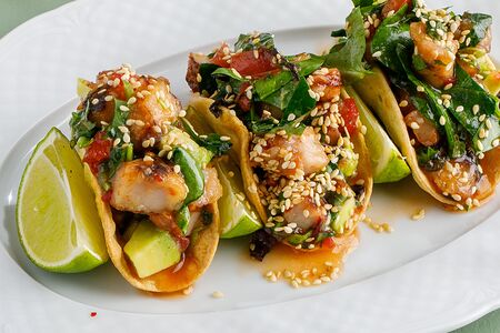 Тако с криспи цыпленком