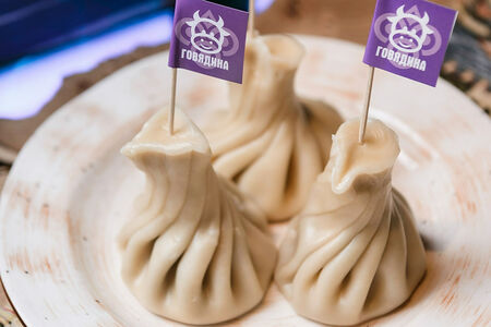 Хинкали с говядиной