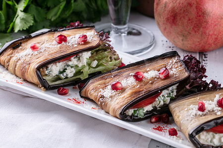 Язычки из баклажанов