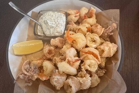 Фритто мисто с соусом тартар