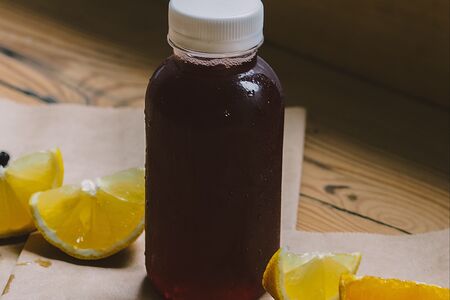 Лимонад Черника-лимон
