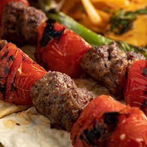 Кебаб с помидорами