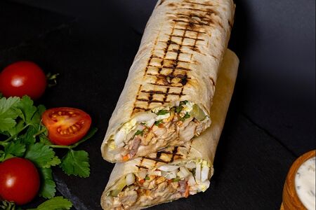 Шаурма с курицей маленькая