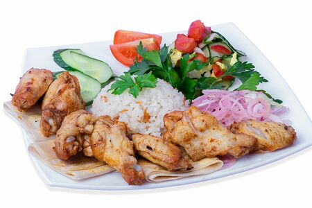 Куриные крылышки на мангале