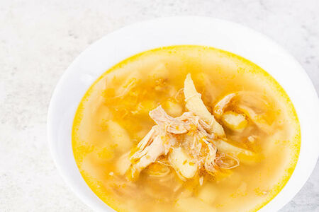 Суп куриный