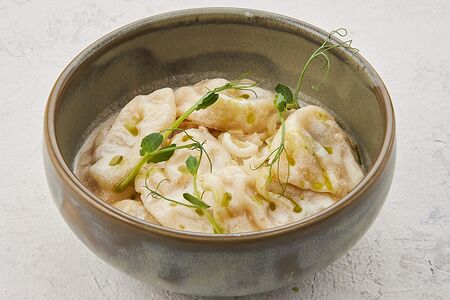 Вареники с картофелем и грибами