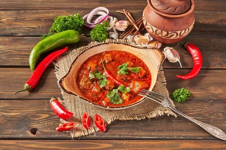 Чашушули из говядины