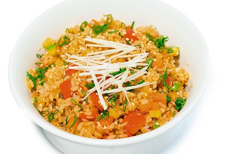 Рис с морепродуктами