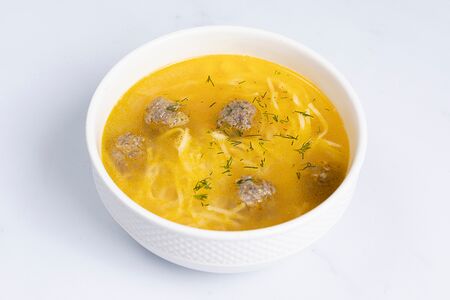 Суп с фрикадельками