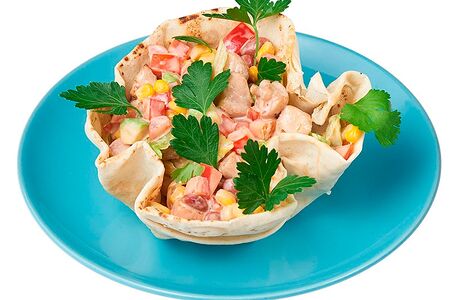 Салат в мексиканском стиле