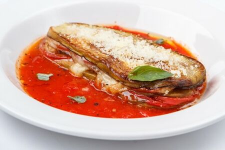 Лёгкие пармские баклажаны