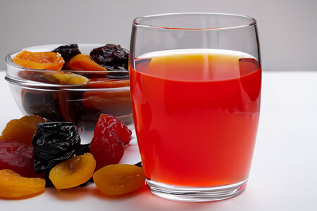 Компот из сухофруктов собственного производства