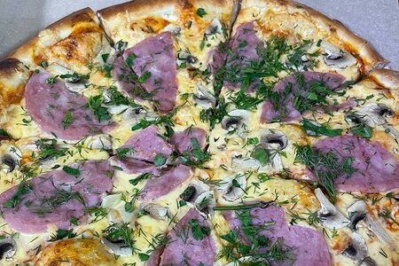 Ветчина и грибы