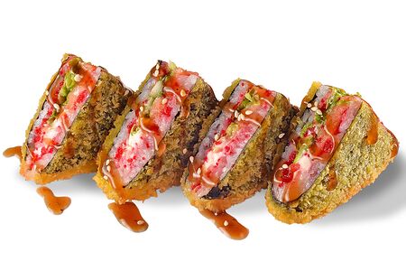 Хот-сендвич с лососем