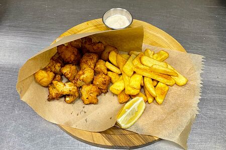 Рыба в кляре и фри