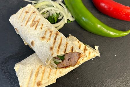 Из баранины в лаваше