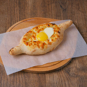 Хачапури по-аджарски, лодочка