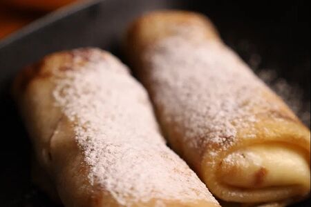 Блинчики с яблоком