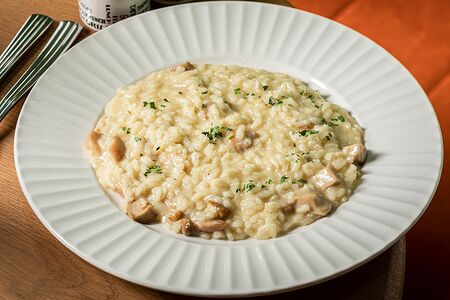 Ризотто с белыми грибами