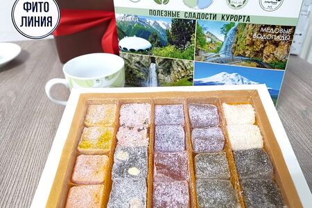 Полезные конфеты Фито ассорти Кавказ 10 вкусов