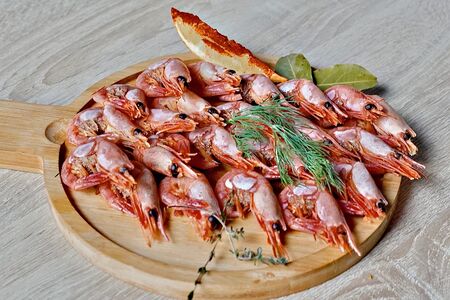 Креветки варёные Магадан