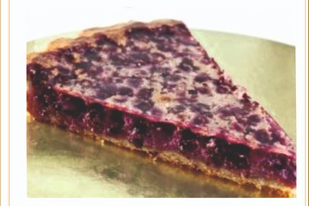 Черничный пирог