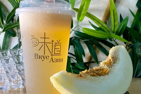 Экзотика из дыни (холодный чай)