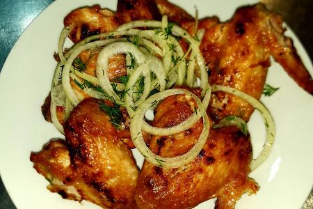 Шашлык из куриных крылышек