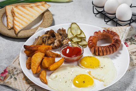 Завтрак деревенский