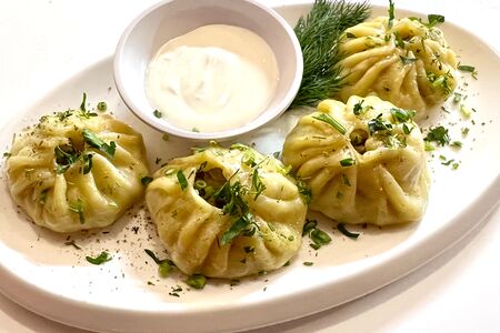 Манты с говядиной