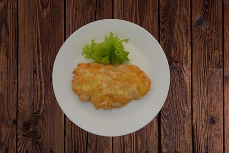 Курочка в сырной корочке