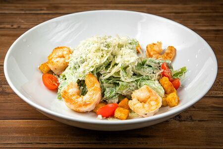 Цезарь с креветками