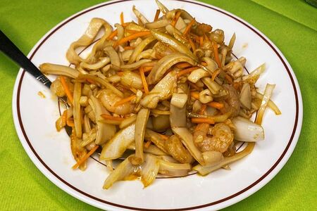 Салат с морепродуктами