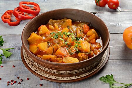 Аджапсандал овощной