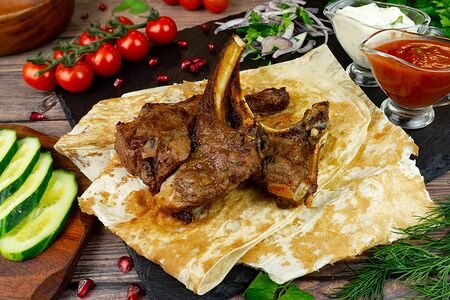 Шашлык из каре барашка