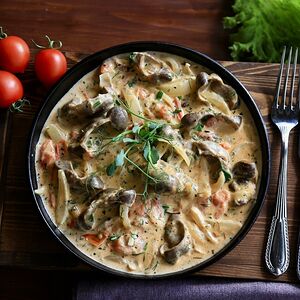 Жаркое из куриных желудочков