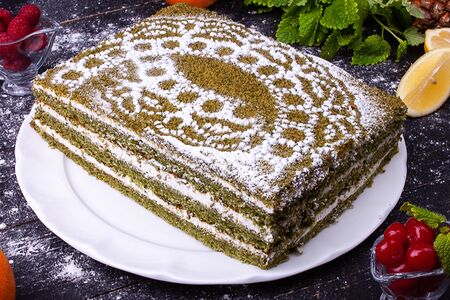 Торт со шпинатом